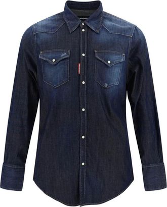 Dsquared2 Hombre, Camisas, Azul, Talla: XL