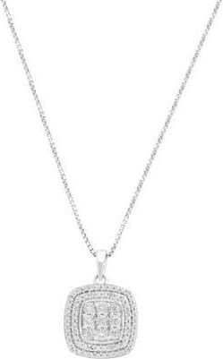 Effy Diamond Pendant Necklace in Silver/Diamond at Nordstrom Rack, Size 18
