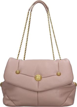 La Carrie Stud LC Bowling Bag - Dames - Schoudertassen - Roze - ONE Size - Leer - Tassen