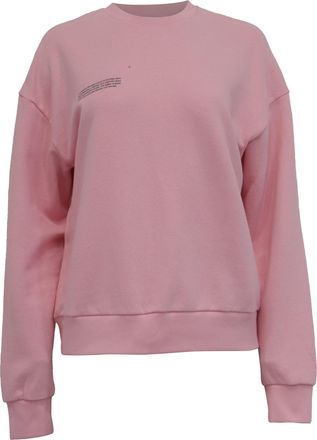 PANGAIA Midweight Sweatshirt in Pink Organic Cotton