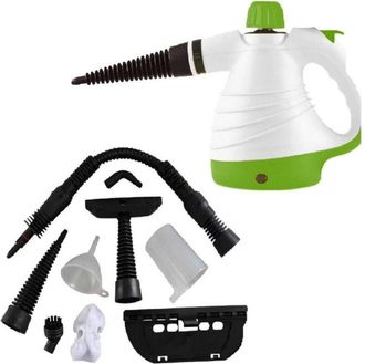 Trade Shop Trade Shop - Limpiador De Vapor El&eacute;ctrico Port&aacute;til Profesional Multiuso 400 Ml 105 &deg; C