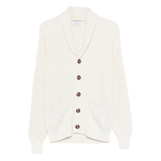 Brunello Cucinelli Ribbed Cardigan
