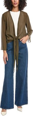 Eileen Fisher Eileen Fisher Petite Silk Wrap Jacket