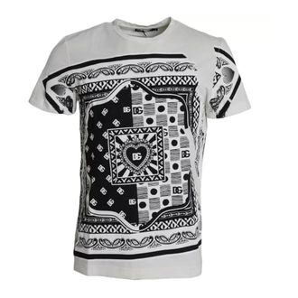 Dolce & Gabbana Hombre, Camisetas, Blanco, Talla: M