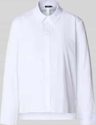 Joop Bluse mit verl&auml;ngertem R&uuml;cken Modell Berendine in Weiss, Gr&ouml;&szlig;e 38