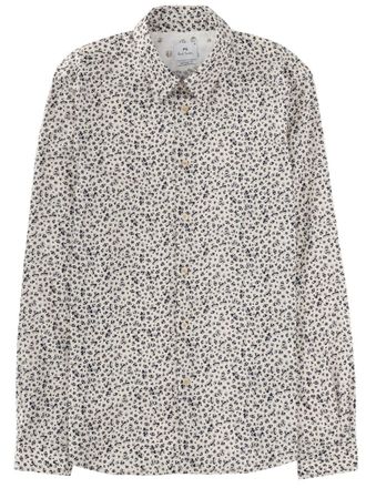 Paul Smith Organic Cotton Intricate Floral Print Shirt