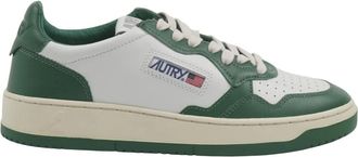 Autry Medalist Low Sneakers - Heren - Sneakers - Groen - 40 EU - Katoen - Schoenen