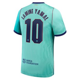 Nike Lamine Yamal Barcelona 2026/27 Stadium Third Nike Mens Dri-FIT Soccer Jersey in Green | NN204687233-FCB