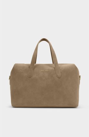 Katie Loxton Milan Suedette Cabin Bag in Taupe at Nordstrom