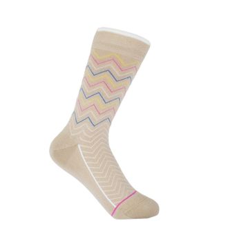 Peper Harow Oblique Womens Socks - Beige