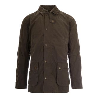 Barbour Ashby Casual Jacket - Heren - Zomerjassen - Groen - M - Katoen - Jassen