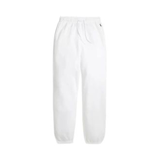 Ralph Lauren Sweatpants, female, White, Size: M Cotton-blend Fleece Sweatpants
