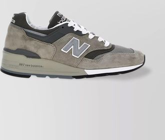New Balance suede leather low-top sneakers