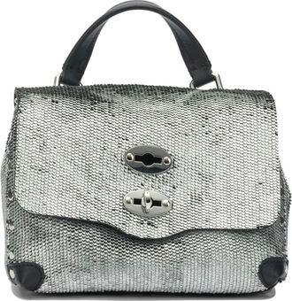 Zanellato Handbags, female, Gray, ONE SIZE, Postina Baby Bag