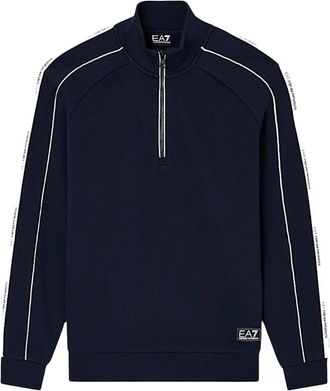 Emporio Armani Felpa - Heren - Sweatshirts - Blauw - XL - Hoodies & sweatvesten