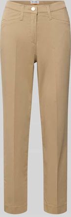 Raphaela by Brax Hose mit Eingrifftaschen Modell Lorella in Taupe, Gr&ouml;&szlig;e 38