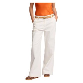 Kocca Wide Trousers, female, White, Size: 2XL Pantaloni a palazzo