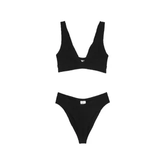 Hunza G Bikinis, female, Black, Size: ONE SIZE Angel Bikini
