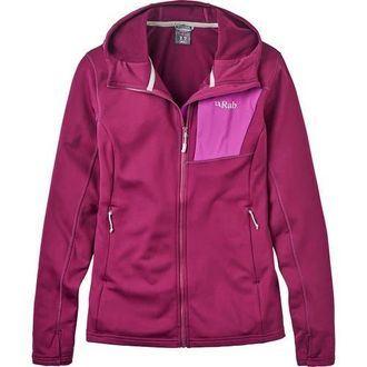 RAB Superflux Full-Zip Hooded Jacket - Womens in Mulberry at Nordstrom, Size X-Large