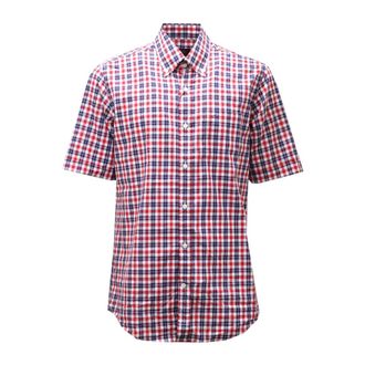 Paul & Shark Blauw Katoenen T-shirt met Korte Mouwen - Heren - Korte mouwen Overhemden - Veelkleurig - XL - Katoen - Overhemden