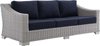 ModWay Conway Sunbrella Outdoor Patio Wicker Sofa