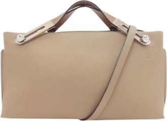 Loewe Pre-owned Handbags, female, Beige, Size: ONE SIZE Pre-owned Handbag