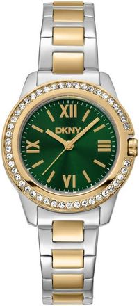 DKNY L 105 Bracelet Watch in Dark Green at Nordstrom