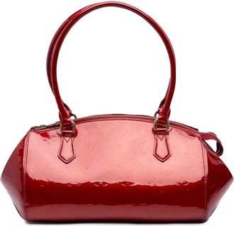 Louis Vuitton Borsa a mano Sherwood GM in pelle Vernis con monogramma 2010 - Rosso