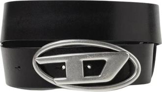 Diesel Heren, Accessoires, Zwart, Maat: 90 CM Leer