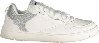 Gas Gas, Schoenen, Dames, Wit, 40 EU, Polyester, Witte Polyester Dames Sneaker Ambra Mix