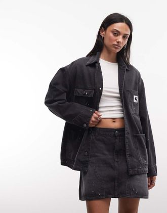 Carhartt Work in Progress Maeve - Minigonna nera in coordinato-Nero