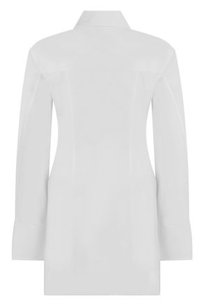 Alexander Wang Cotton Shirt-Style Dress - White
