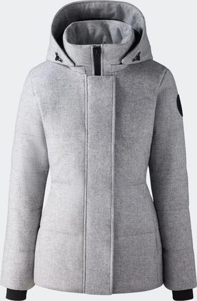 Canada Goose Parka Chelsea en laine (Femmes, Baltic Grey Melange, TG)