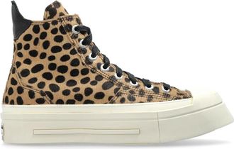 Converse Sportschoenen A12814C - Dames - Sneakers - Beige - 37 EU - Leer - Schoenen