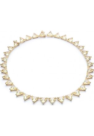 Swarovski Womens 5599487 Ladies Ortyx Necklace - Gold - One Size