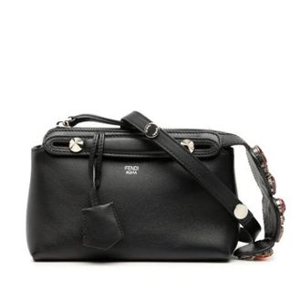Fendi Pre-owned Cross Body Bags, female, Black, Size: ONE SIZE Pre-owned By The Way Satchel