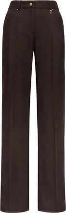 Moncler Moncler Wool Blend Pants, Women, Brown, Size: 38