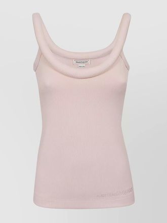 Alexander McQueen logo tank top