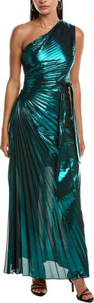 Milly Estelle Pleated Maxi Dress