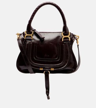 Chlo&eacute; Marcie Small leather shoulder bag
