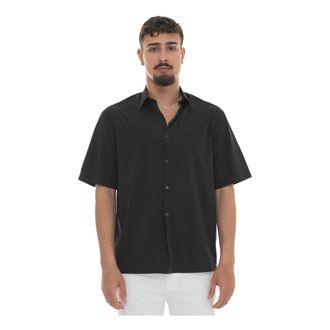 HUGO BOSS ST Member Casual Shirt - Heren - Korte mouwen Overhemden - Zwart - M - Overhemden