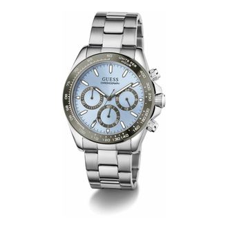 Guess Gw1058G1 Chronograaf - Heren - Accessoires - Grijs - Maat: ONE Size