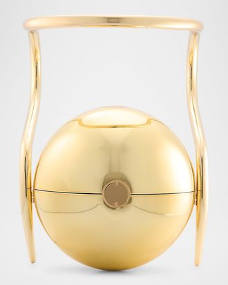 Cult Gaia Pearly Top-Handle Bag