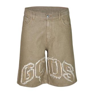 GCDS Gcds, Heren, Korte broeken, Bruin, Maat: W32