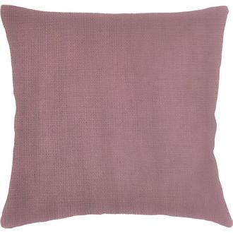 Anaya with Love So Soft Linen Euro Pillow with Down Alternative Insert in Mauve at Nordstrom, Size 26X26