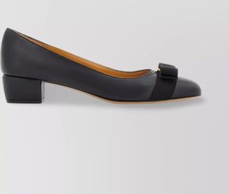 Ferragamo leather pumps