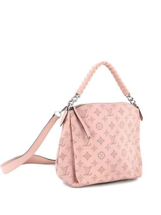Louis Vuitton Babylone Handbag Mahina Leather BB hobo bag - Roze