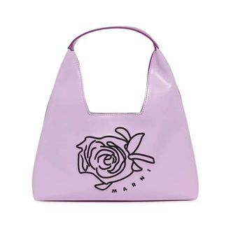 Marni Borsa Tote Diamond - - Bags - Donna - Viola - ONE SIZE