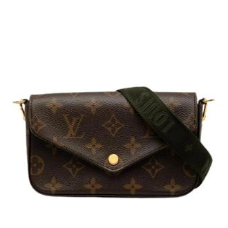 Louis Vuitton Pre-owned Felicie Strap and Go - Dames - Pre-owned - Bruin - Maat: ONE Size