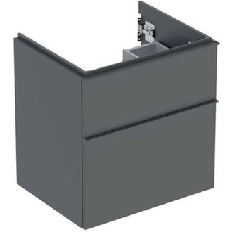 Keramag Keramag - Geberit Icon Mueble Bajo Lavabo, 2 Cajones, 59,2x61,5x47,6 Cm